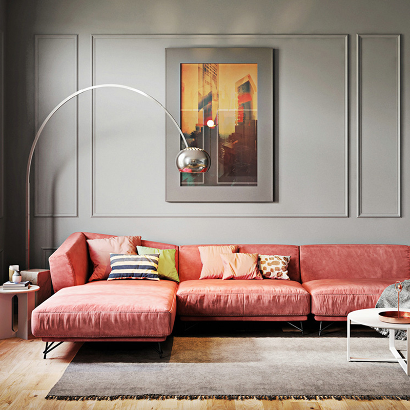 北歐風格高級灰搭配純色系