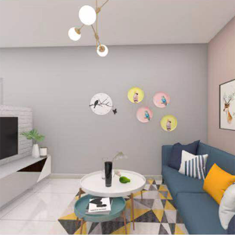 全屋定制兩房?jī)蓮d