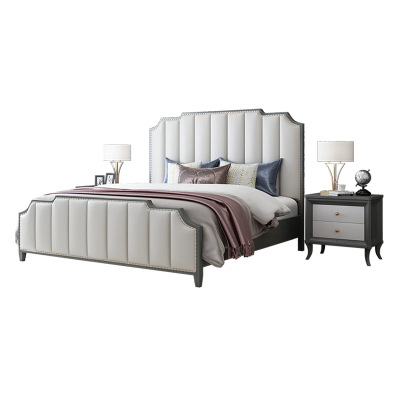 全實木輕奢1.8米雙人床