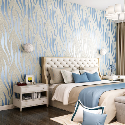 現(xiàn)代條紋無紡布壁紙