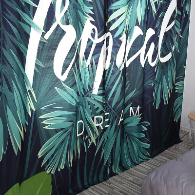 3D數碼印花遮光窗簾