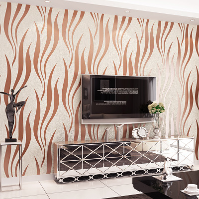 現(xiàn)代條紋無紡布壁紙