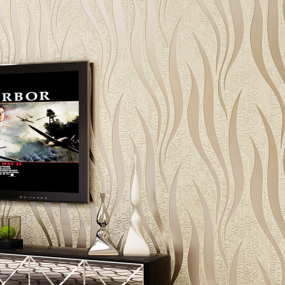 現(xiàn)代條紋無紡布壁紙